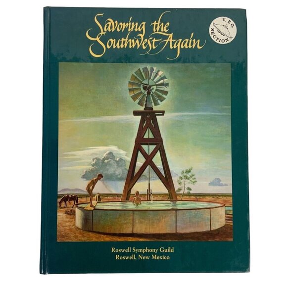 Savoring The Southwest Again Cookbook By Roswell Symphony Guild Hardcover 1998 - Picture 1 of 15